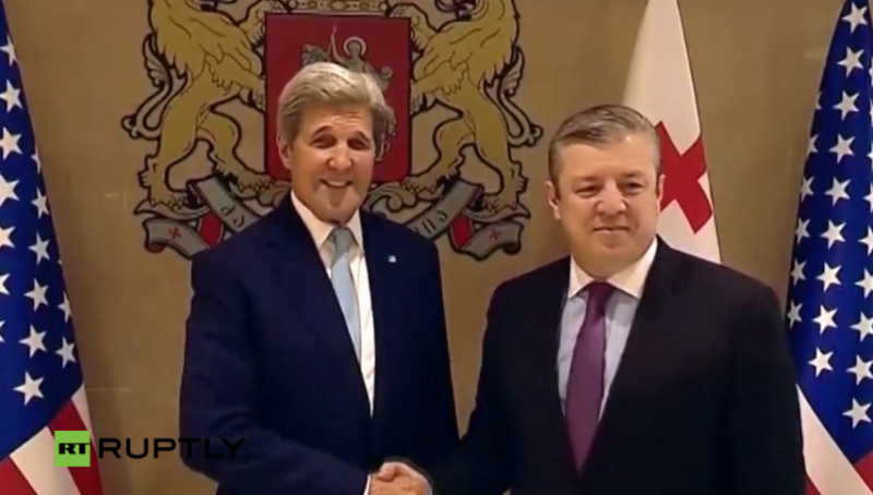 PTV news 7 luglio 2016 – Kerry promette a Tblisi: ” La Nato è vicina” PTV news 7 luglio 2016 – Kerry promette a Tblisi: ” La Nato è vicina”