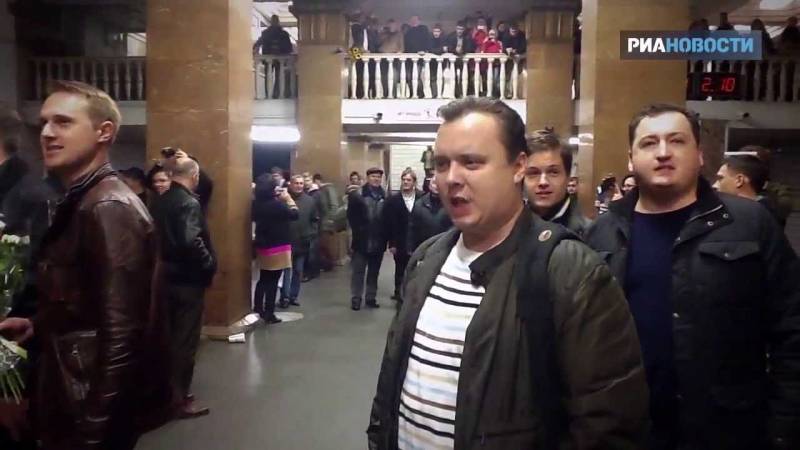 Coro dell’Armata Rossa – Flash Mob a Mosca