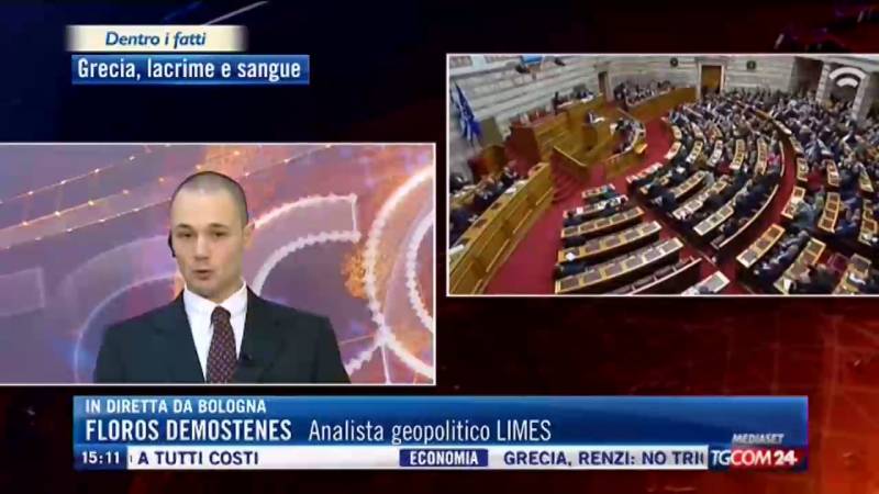 Demostenes Floros – Grecia, lacrime e sangue