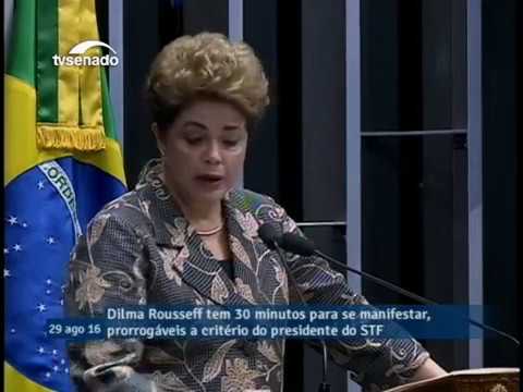Dilma Rousseff: discorso di autodifesa al Senato Federale (versione integrale)