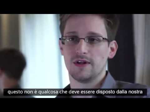 Edward Snowden – Siamo tutti spiati dalla CIA. Trad. in Italiano Edward Snowden – Siamo tutti spiati dalla CIA. Trad. in Italiano