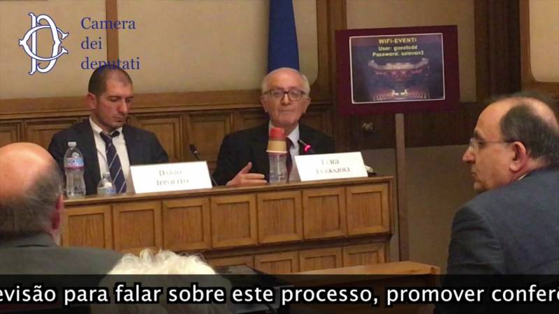 Fala do Prof. Luigi Ferrajoli, teórico do direito, Universidade Roma Tre