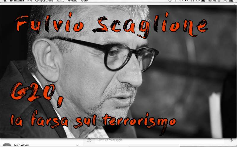 Fulvio Scaglione: “G20, la farsa sul terrorismo”