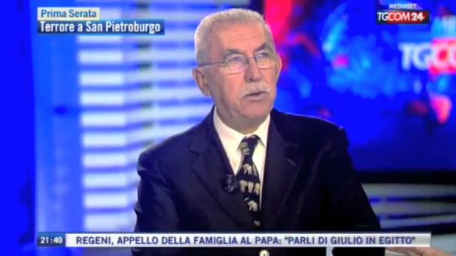 Giulietto Chiesa: “È tutto l’Occidente contro Putin, non solo gli islamici”.