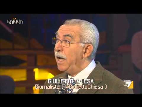 Giulietto Chiesa interviene a “La talpa”