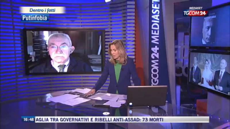 GIULIETTO CHIESA – Intervista a TGCOM 24