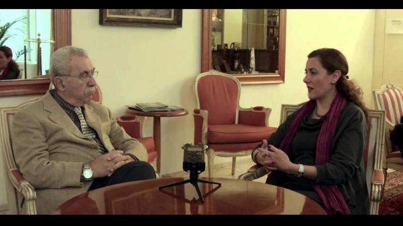 Giulietto Chiesa intervista Maria Saddeh