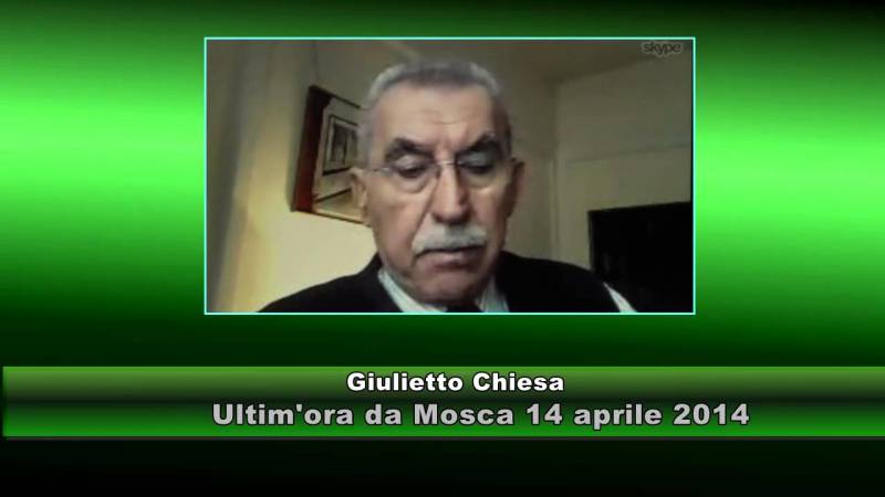 Giulietto Chiesa – Ultim’ora da Mosca – 14 aprile 2014