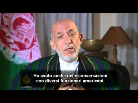 Hamid Karzai : Al-Qaida è un’invenzione.