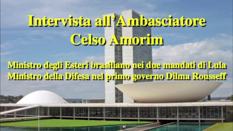 “Il Brasile e le sfide dell’ordine mondiale” – Intervista all’Ambasciatore Celso Amorim