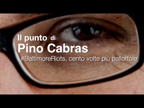 Il Punto di  Pino Cabras – #BaltimoreRiots, cento volte più pallottole