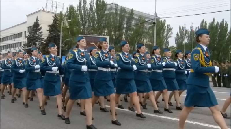 La Giornata della Vittoria a Donetsk