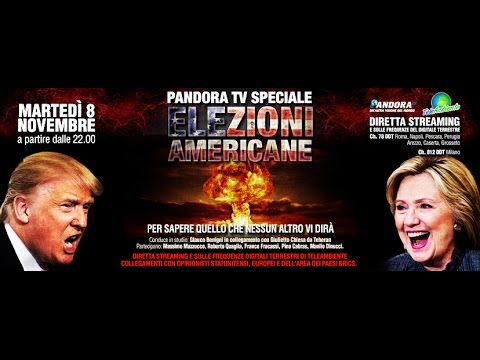 [LIVE] PANDORA TV – SPECIALE ELEZIONI AMERICANE