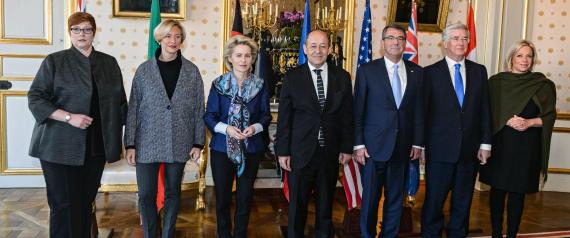 Defense ministers meeting in Paris on IS strategies