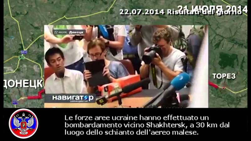 Notiziario del Donbass – 22 luglio 2014
