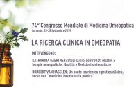 74° Congresso Mondiale di Medicina Omeopatica: La Ricerca Clinica in Omeopatia P.4 74° Congresso Mondiale di Medicina Omeopatica: La Ricerca Clinica in Omeopatia P.4