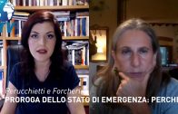 Perucchietti e Forcheri: proroga dello stato di emergenza: perché?