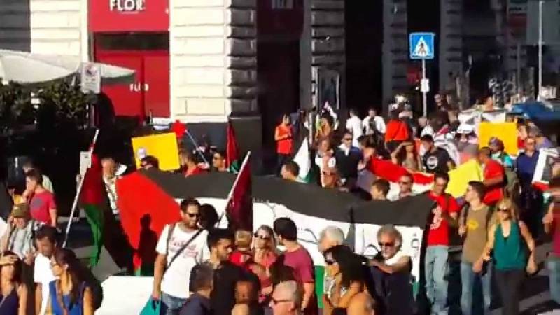 PTV News – Speciale – In piazza a Roma per la Palestina