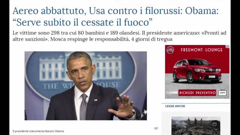 PTV Speciale: “Chi non vuole la verità sull’abbattimento del Boeing malaysiano”