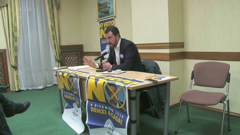 Salvini a Mosca – “C’è relazione tra le sanzioni alla Russia e la riforma costituzionale”