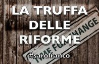 Sarò Franco:  Le banche sull’orlo del crack